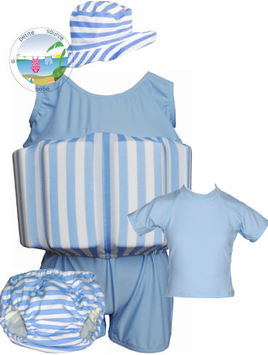 Maillot de bain flottant enfant, maillot flotteur garçon, bébé